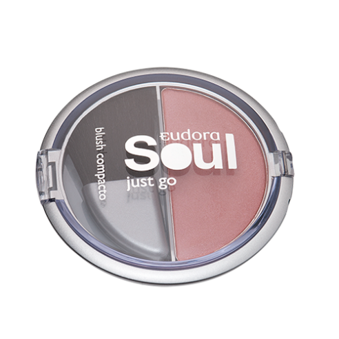 Blush Compacto Rosa Médio da Eudora